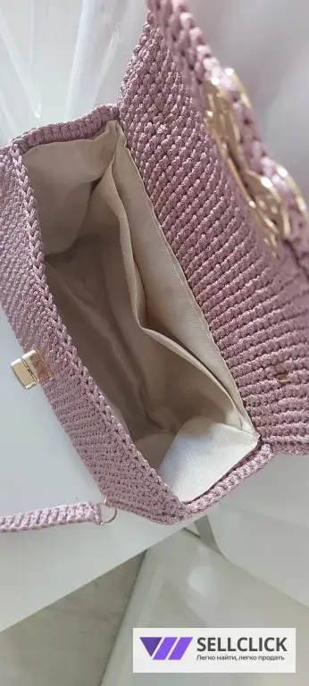сумка женская вязанная (ручная работа)