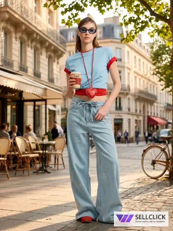 Мужские и Женские джинсы ОПТ "MossMore"