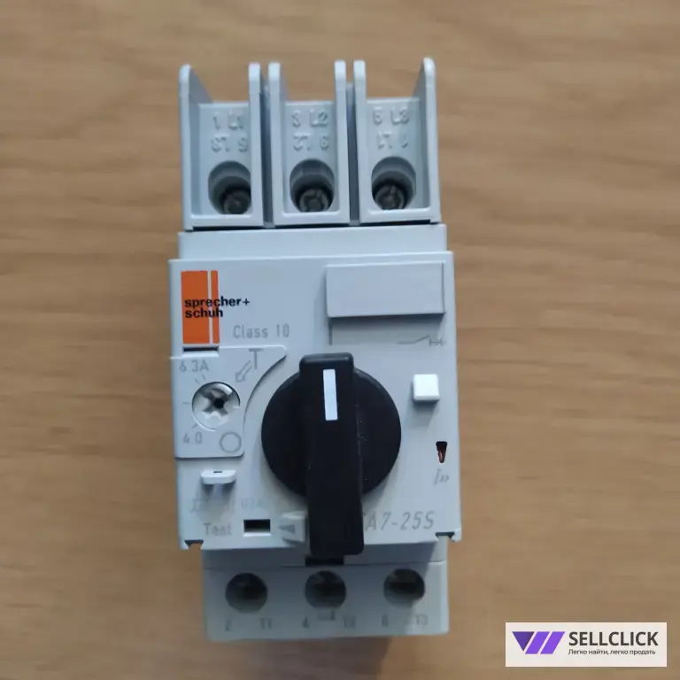 Полноценный, качественный швейцарский магнитный пускатель: Контактор CA7-9-M40 +Тепловое реле KTA7-25S-6.3A