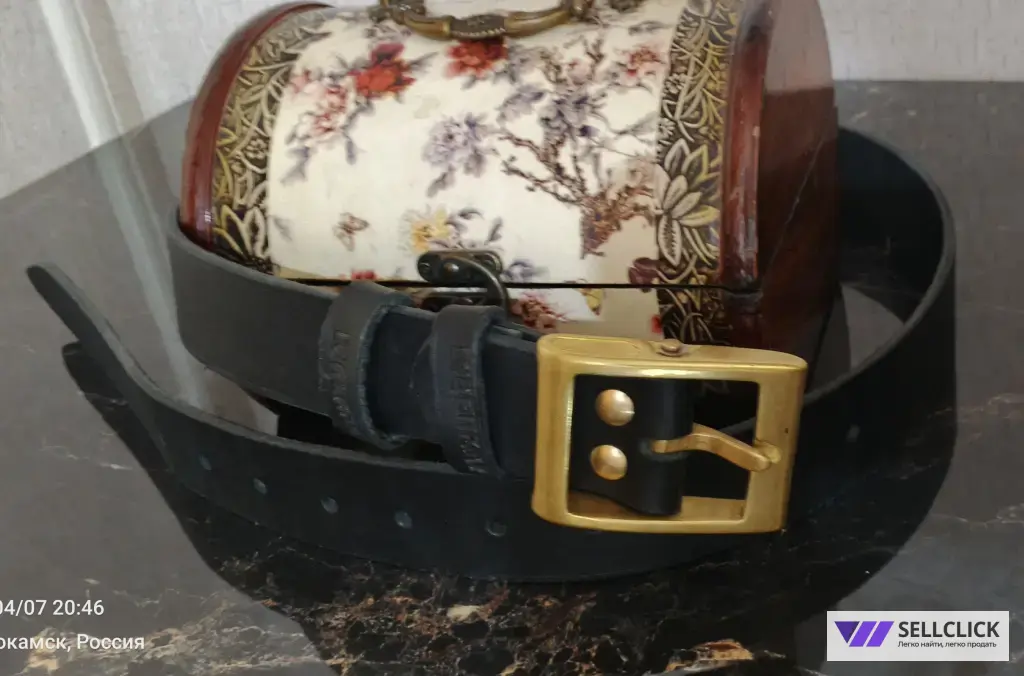 Ремень мужской натуральная кожа