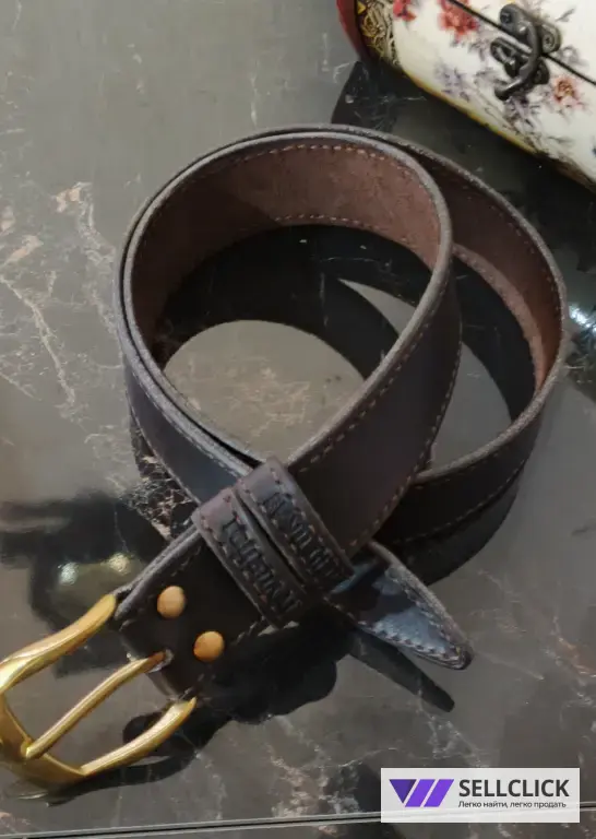 Ремень женский кожаный