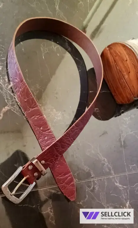 Ремень женский кожаный