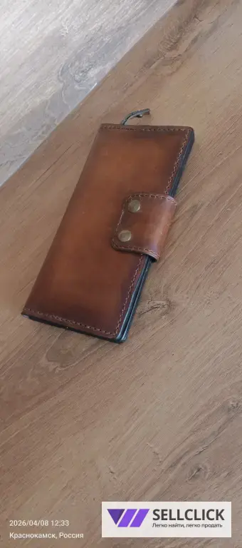 лонгер мужской из итальянской кожи