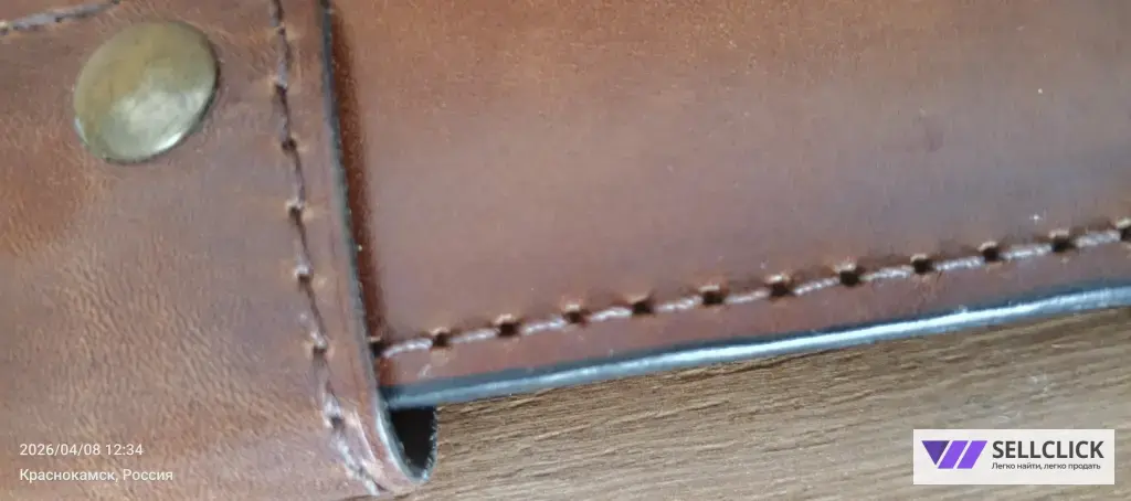 лонгер мужской из итальянской кожи