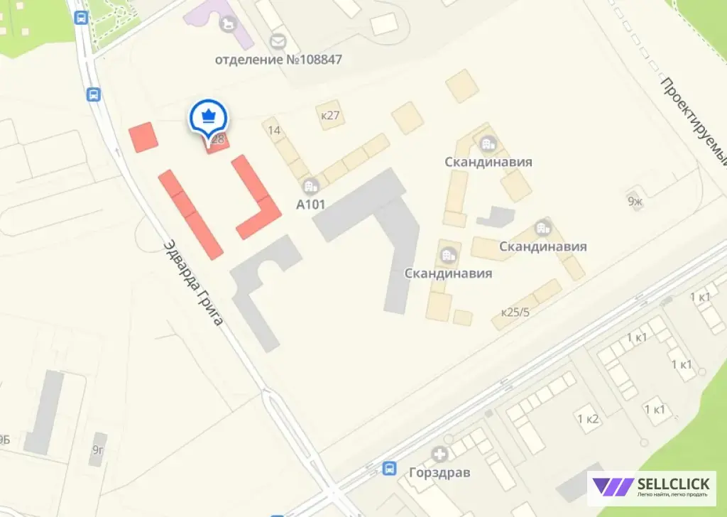 Квартира 2 комнаты, 37 м², 14/17 эт., Собственник