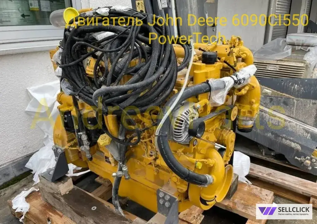 Двигатель John Deere 6090CI550 PowerTech PSS