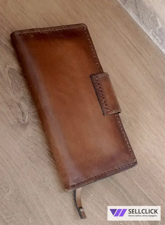 лонгер мужской из итальянской кожи