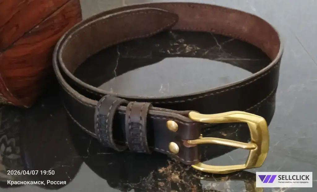 Ремень женский кожаный