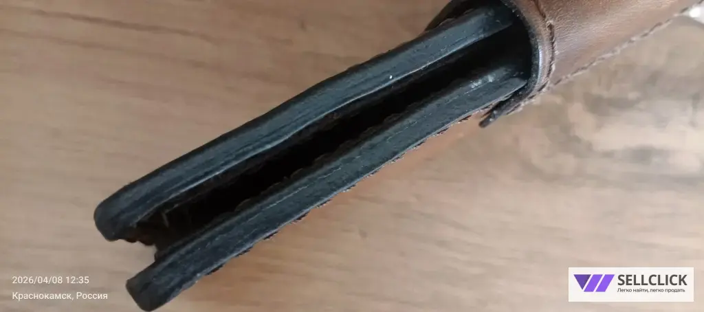 лонгер мужской из итальянской кожи