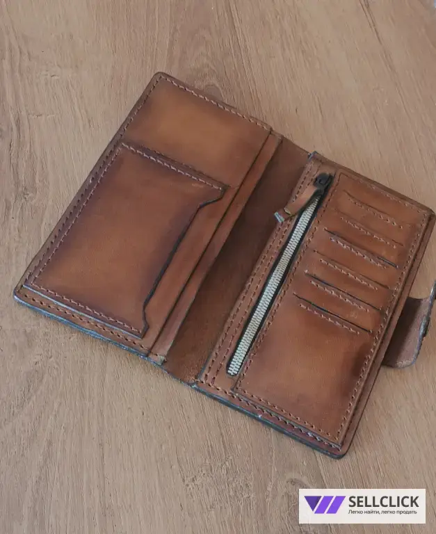 лонгер мужской из итальянской кожи