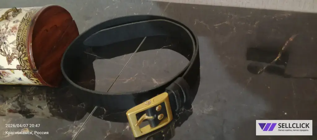 Ремень мужской натуральная кожа