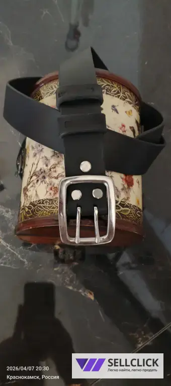 Ремень кожаный для мужчин