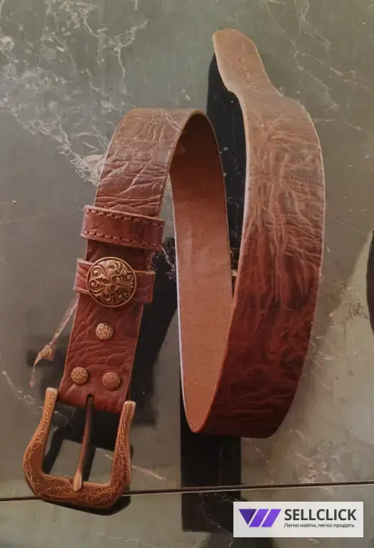 Ремень женский кожаный
