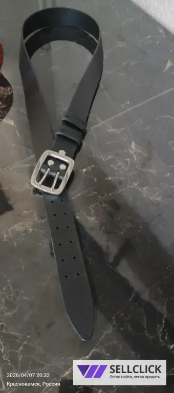 Ремень кожаный для мужчин