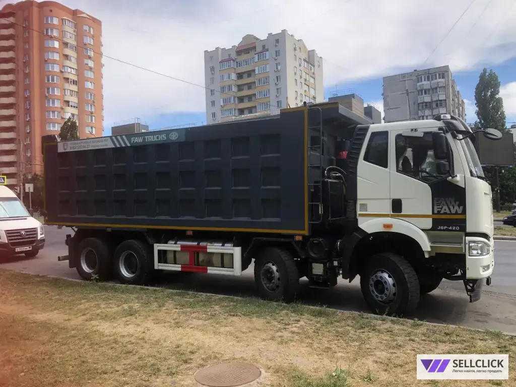 Самосвал FAW 6j 34куба
