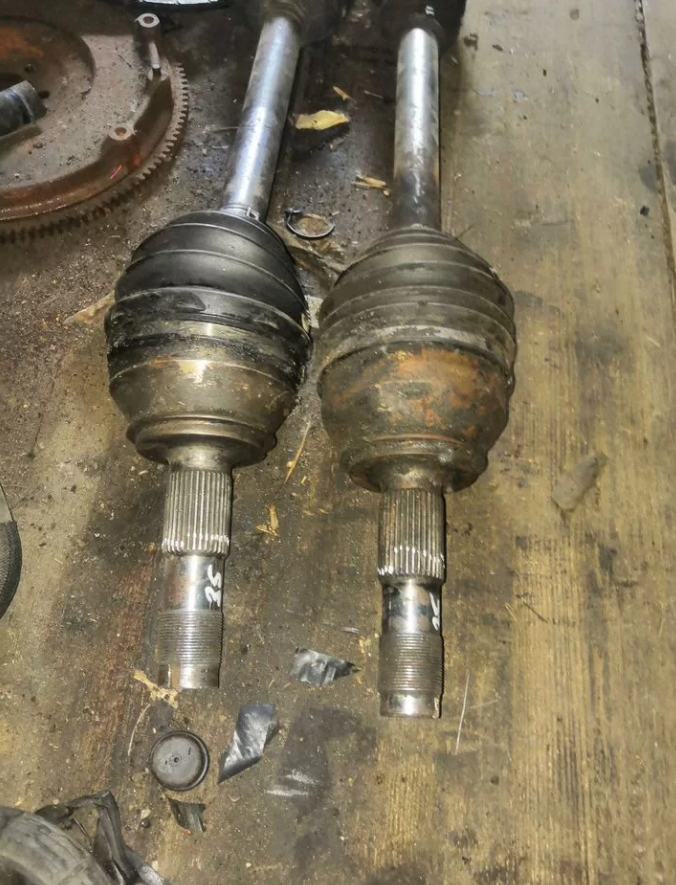 Привод правый fiat ducato 3л