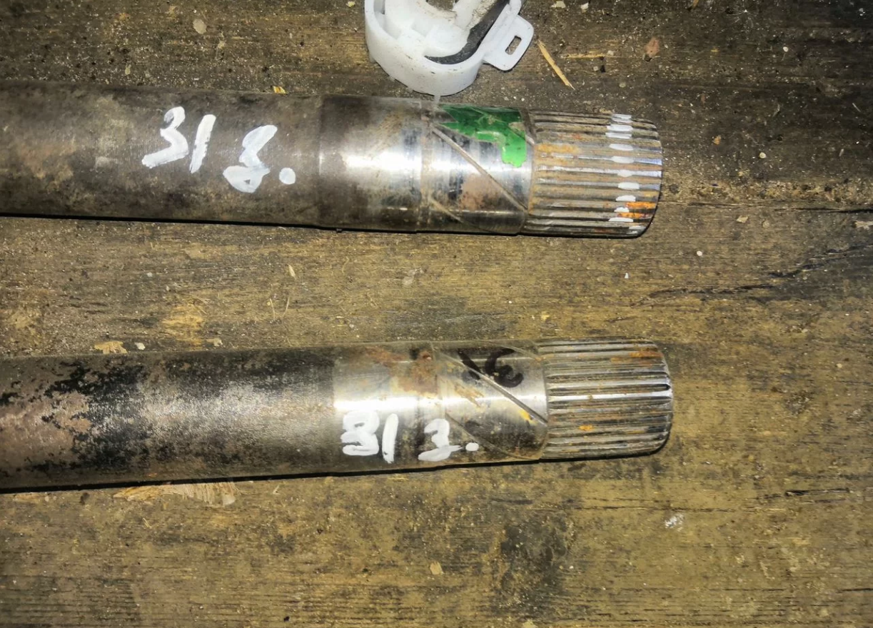 Привод правый fiat ducato 3л