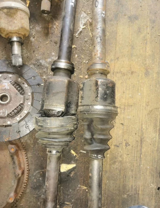 Привод правый fiat ducato 3л