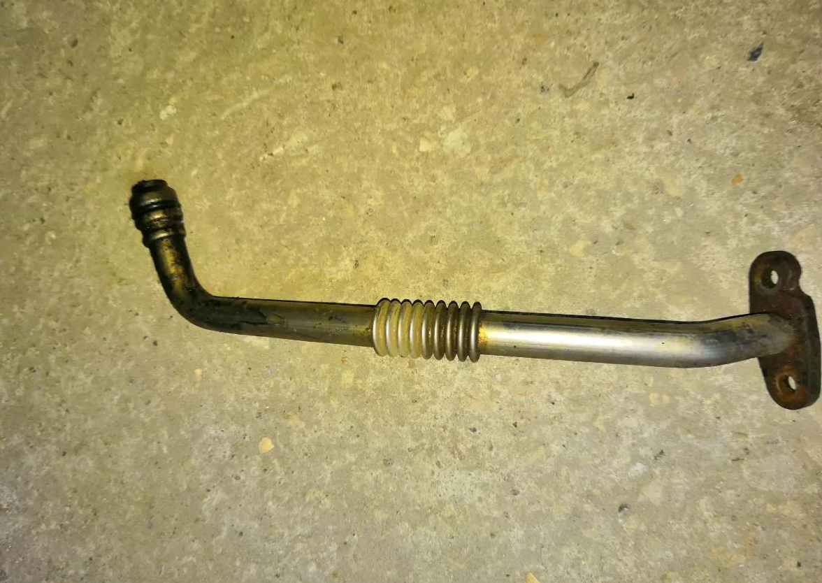 Трубка подачи масла турбины Боксер Джампер 250