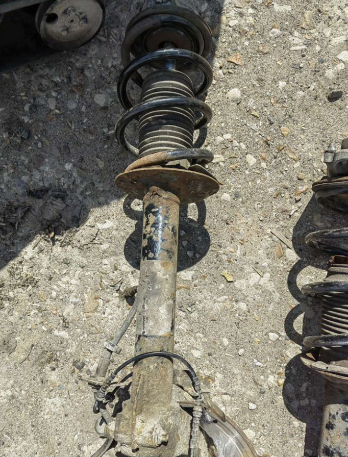 Амортизатор передний peugeot boxer 3 в сборе