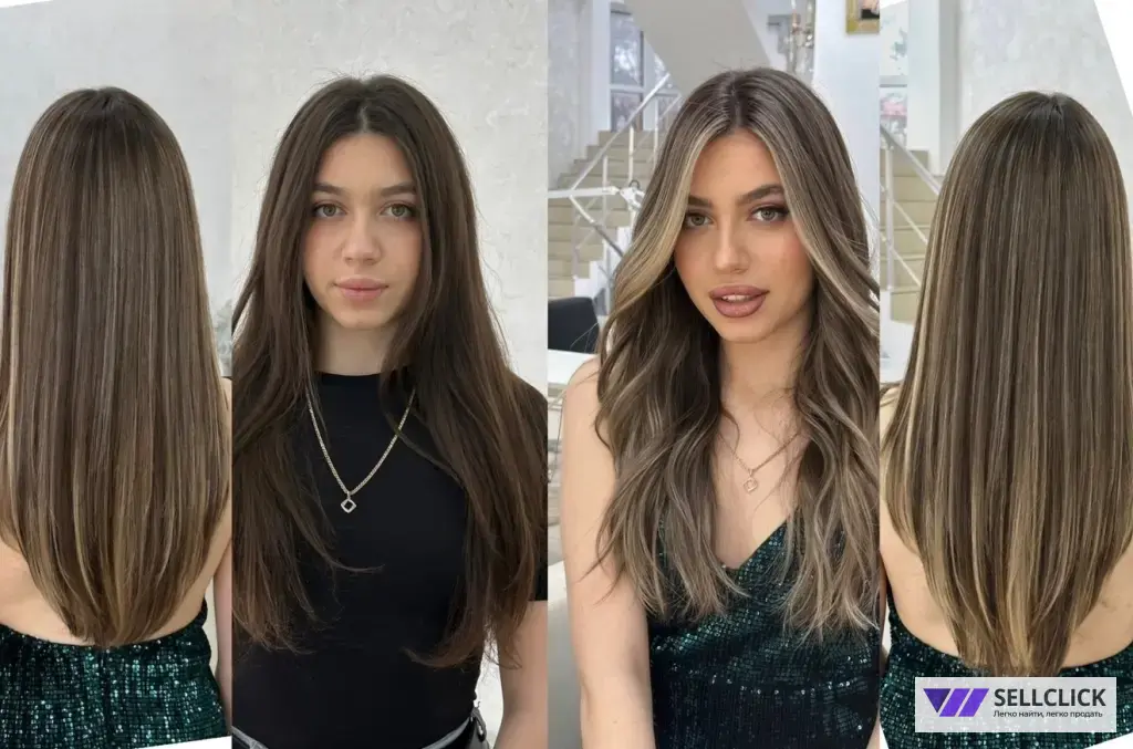 окрашивание профессиональной косметикой