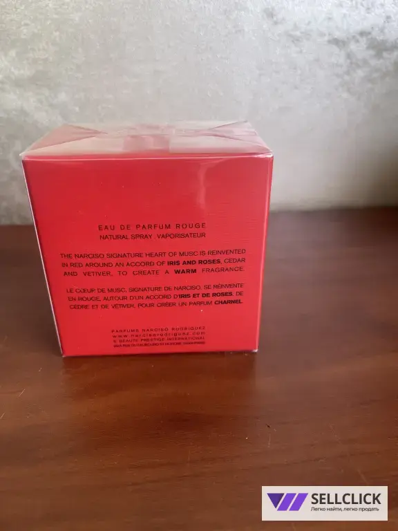 Narciso Rodriguez Narciso Rouge Eau de Parfum 30 мл — новый в слюде