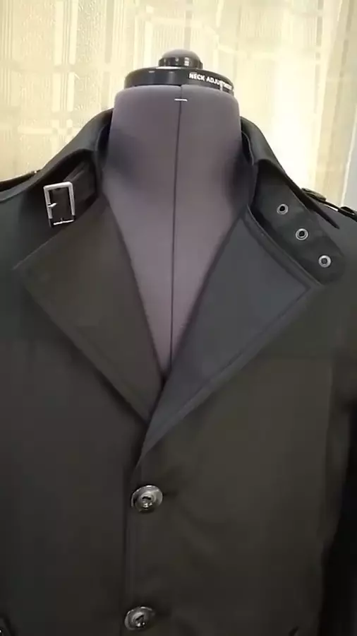 Индивидуальный пошив мужского пальто / плаща