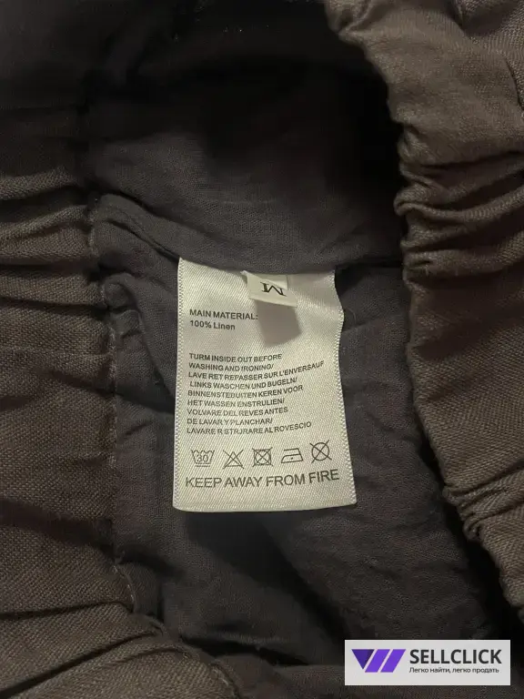 Костюм Brunello Cucinelli льняной с шортами 46-48