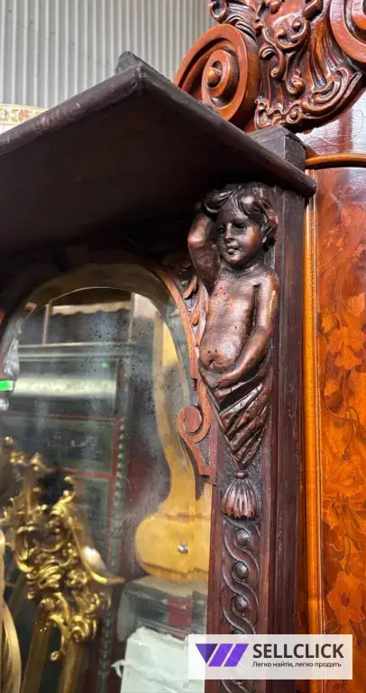 Зеркало Напольное. Мебель из массива. Ренессанс. Винтажная мебель