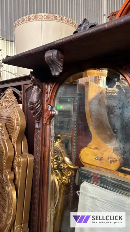 Зеркало Напольное. Мебель из массива. Ренессанс. Винтажная мебель