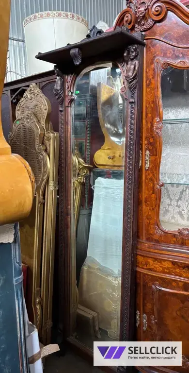 Зеркало Напольное. Мебель из массива. Ренессанс. Винтажная мебель