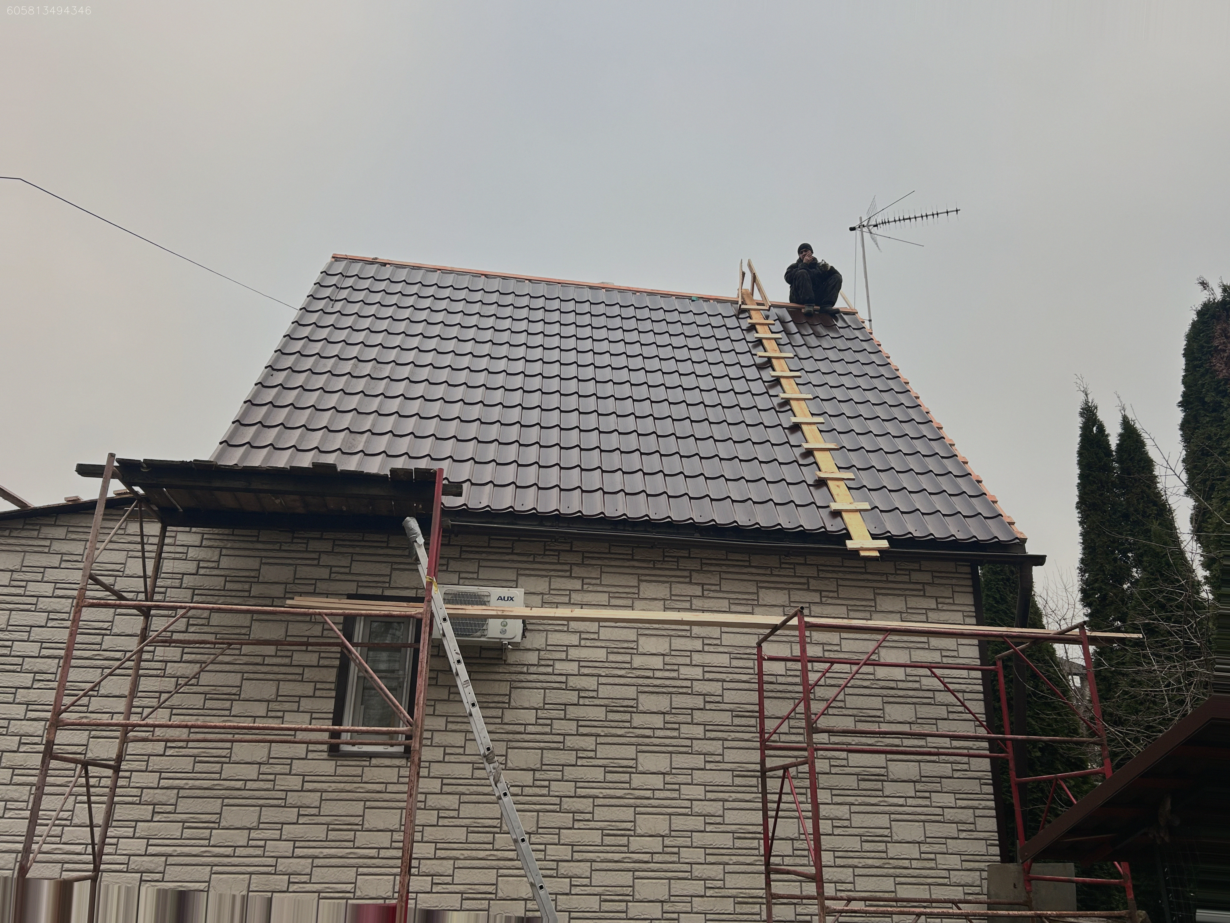 Фасадные работы монтаж сайдинга фасадных панелей Арт.:7519502682