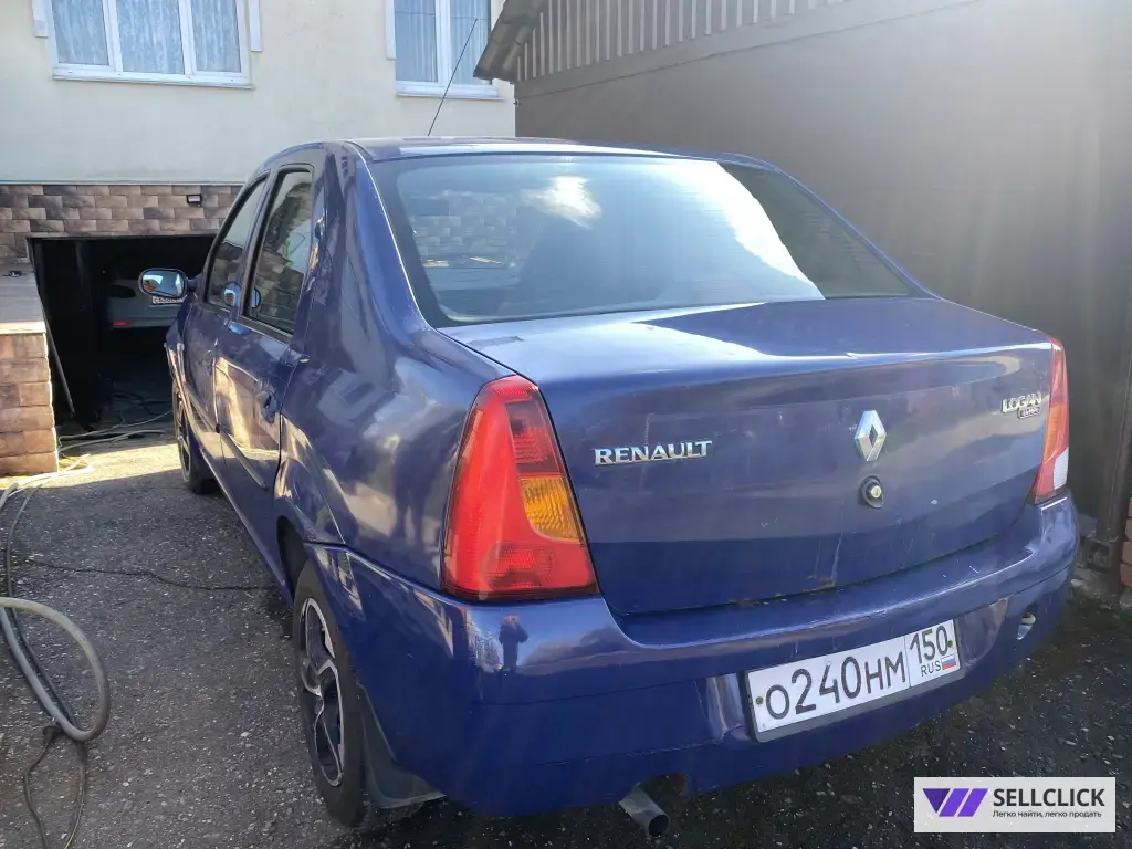 Renault Logan 1.4 Механическая, 2007, 250000 км