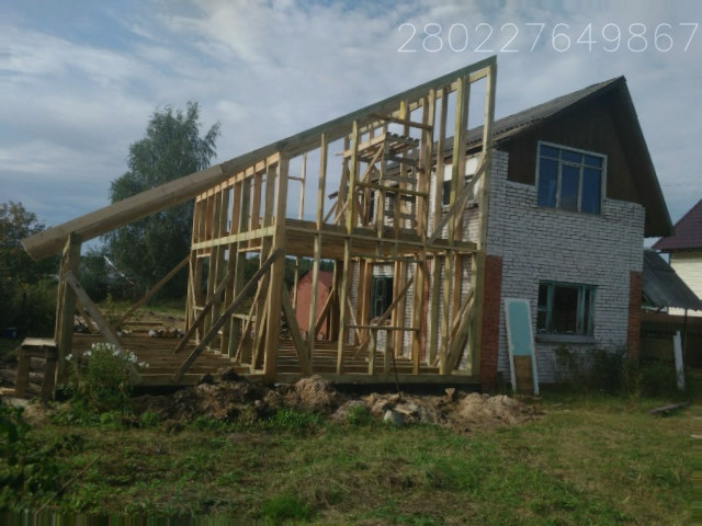 Реконструкция и ремонт деревянных домов, дач бань