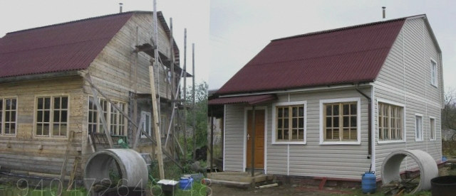 Реконструкция и ремонт деревянных домов, дач бань