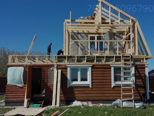 Реконструкция и ремонт деревянных домов, дач бань