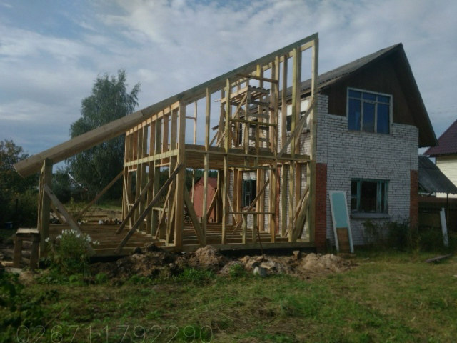 Реконструкция и ремонт деревянных домов, дач бань