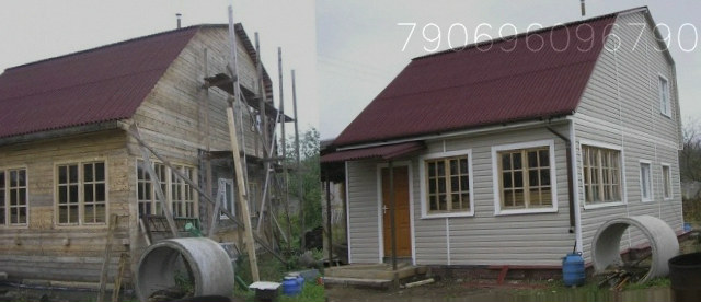 Реконструкция и ремонт деревянных домов, дач бань