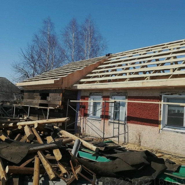 Реконструкция и ремонт деревянных домов, дач бань