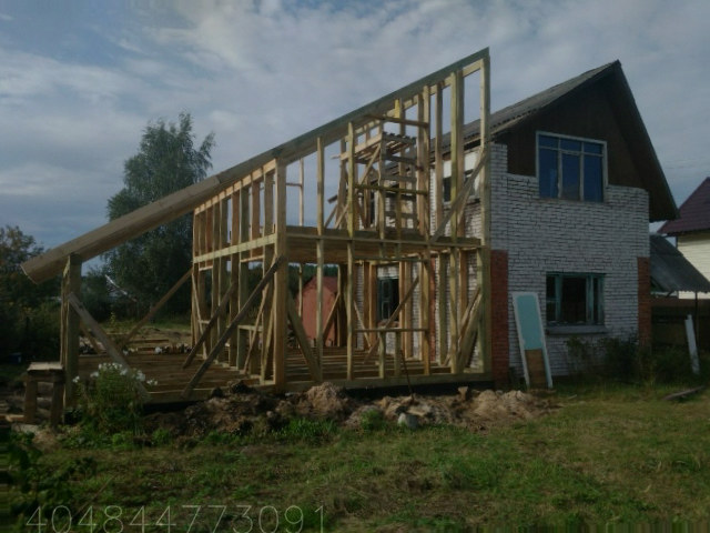 Реконструкция и ремонт деревянных домов, дач бань