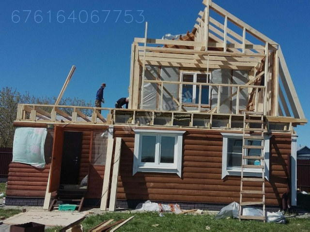 Реконструкция и ремонт деревянных домов, дач бань