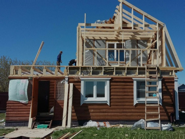 Реконструкция и ремонт деревянных домов, дач бань