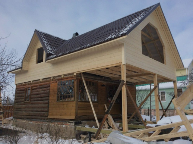 Реконструкция и ремонт деревянных домов, дач бань