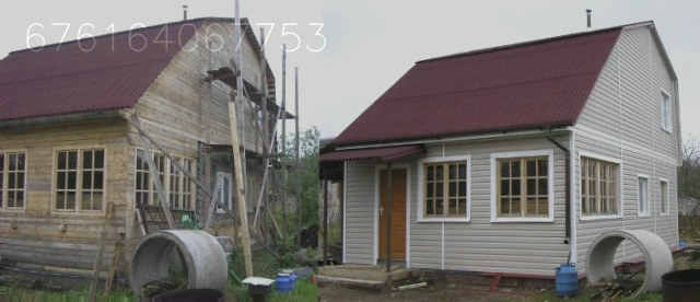 Реконструкция и ремонт деревянных домов, дач бань