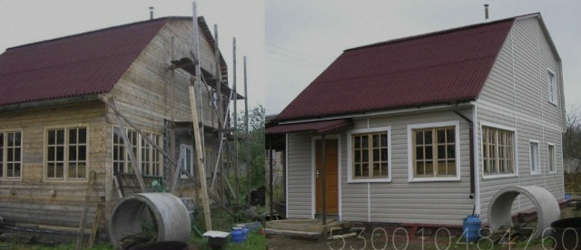 Реконструкция и ремонт деревянных домов, дач бань