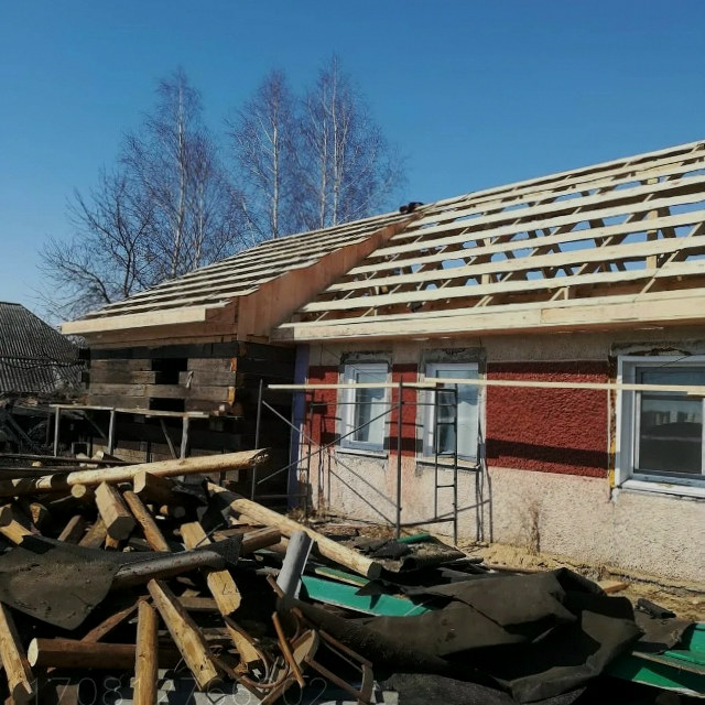 Реконструкция и ремонт деревянных домов, дач бань