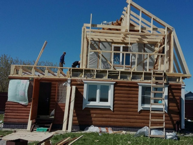 Реконструкция и ремонт деревянных домов, дач бань