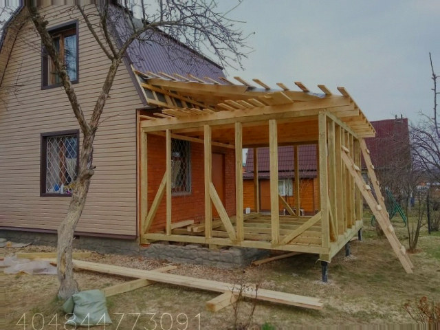 Реконструкция и ремонт деревянных домов, дач бань