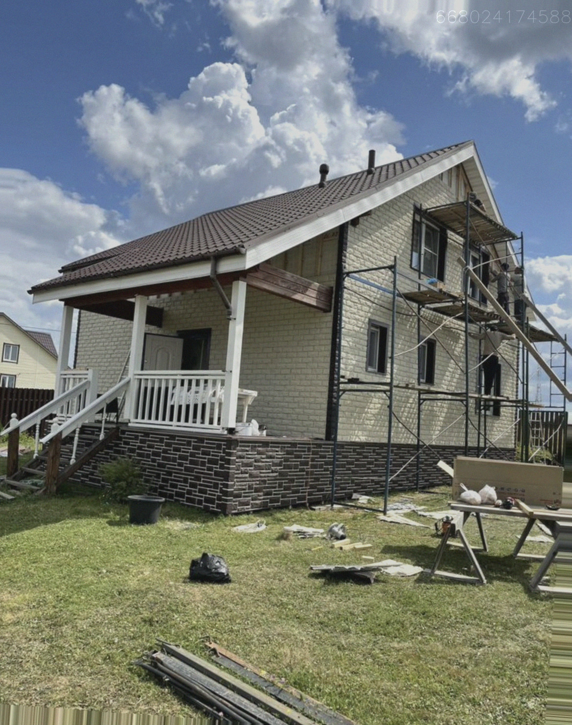 Фасадные работы монтаж сайдинга фасадных панелей Арт.:8512087971