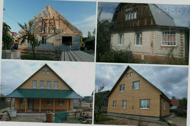 Реконструкция и ремонт деревянных домов, дач бань